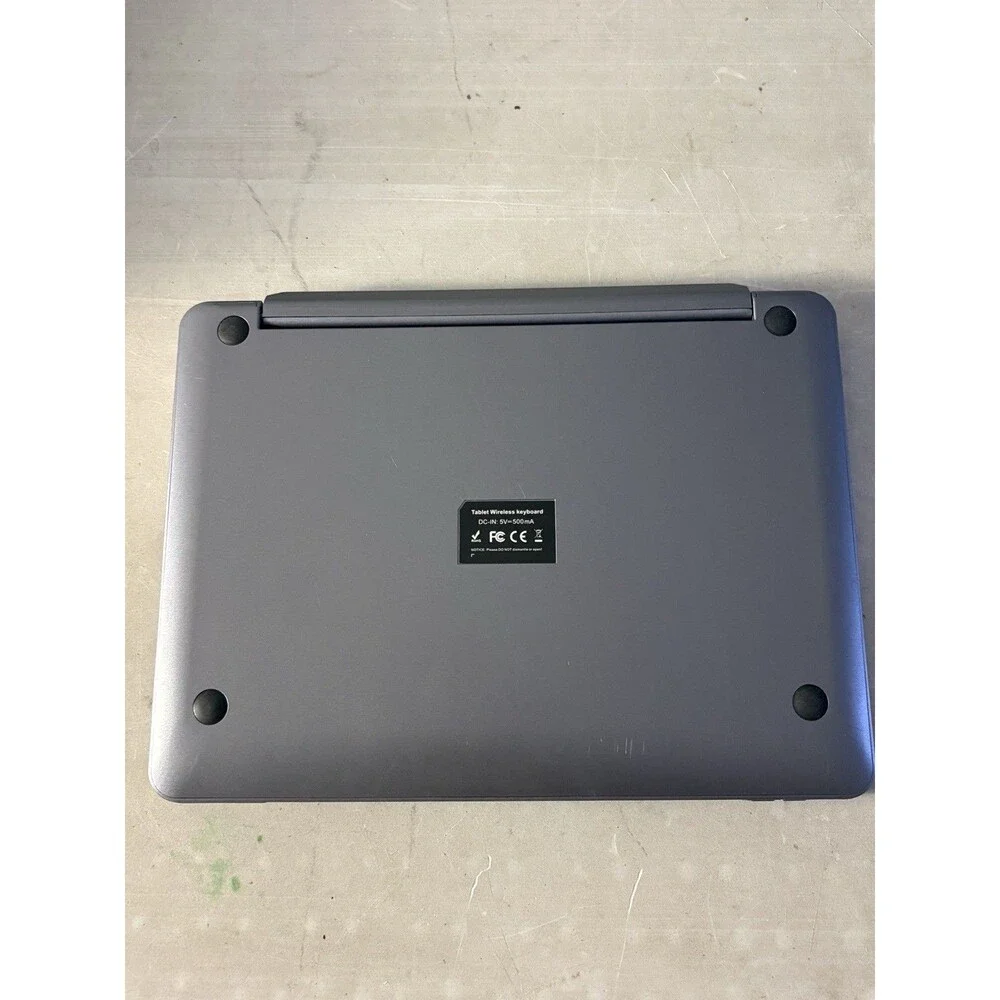 doqo Magnetic Keyboard Case for iPad Pro 12.9” Gray EUC